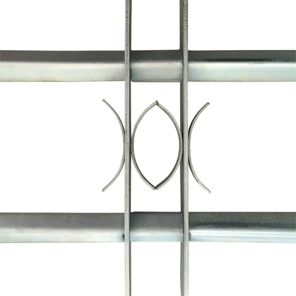 Nastavitelná bezpečnostní okenní mříž se 2 příčkami 700–1050 mm