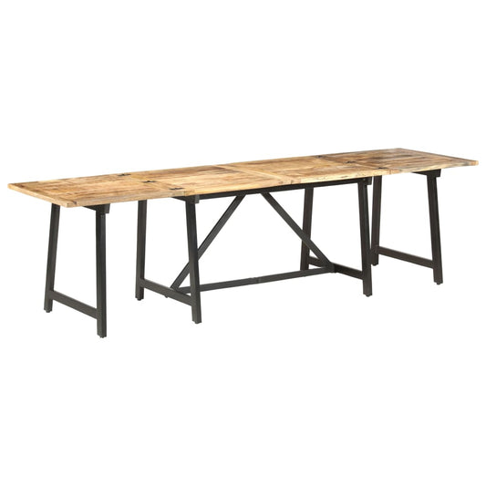 Rozkládací jídelní stůl 280x80x75 cm masivní mangovníkové dřevo