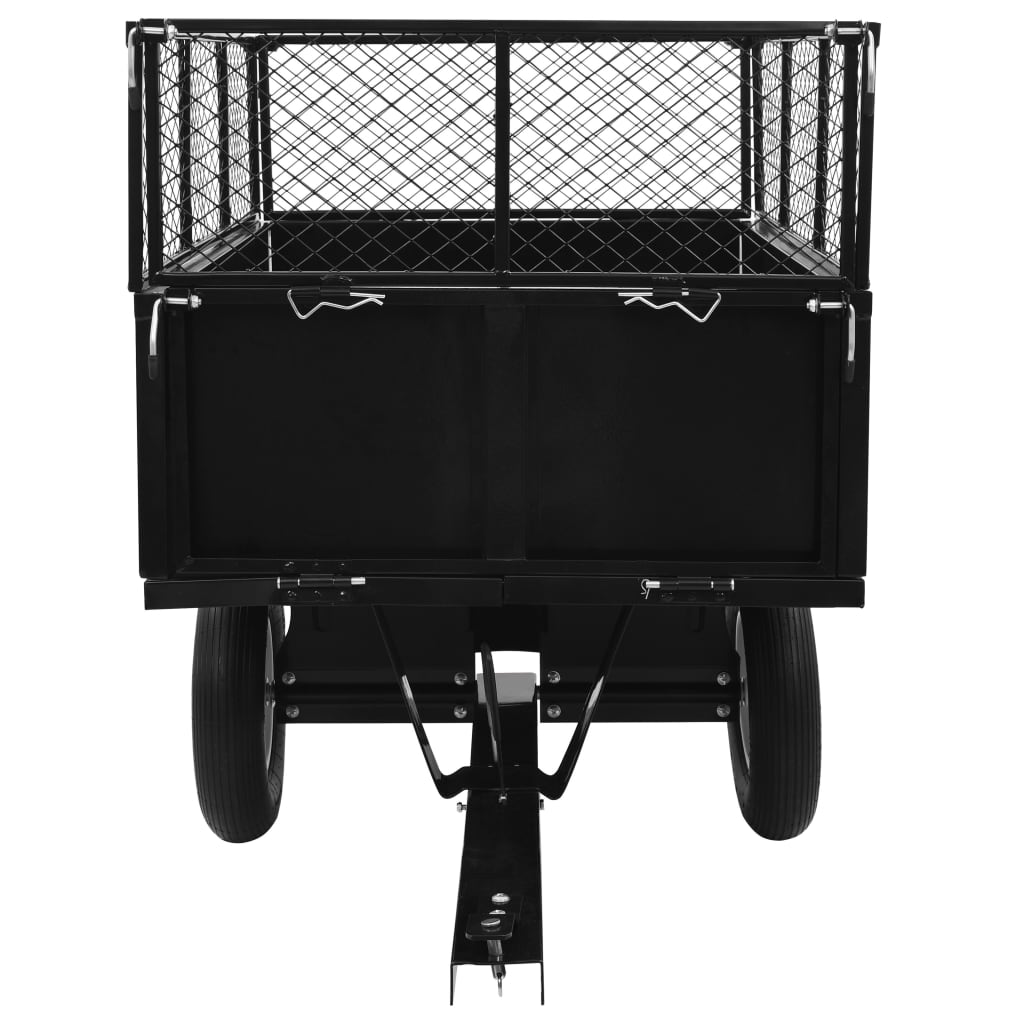Sklápěcí přívěsný vozík pro zahradní sekačku nosnost 300 kg