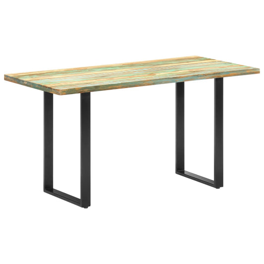 Jídelní stůl 140 x 70 x 76 cm masivní recyklované dřevo