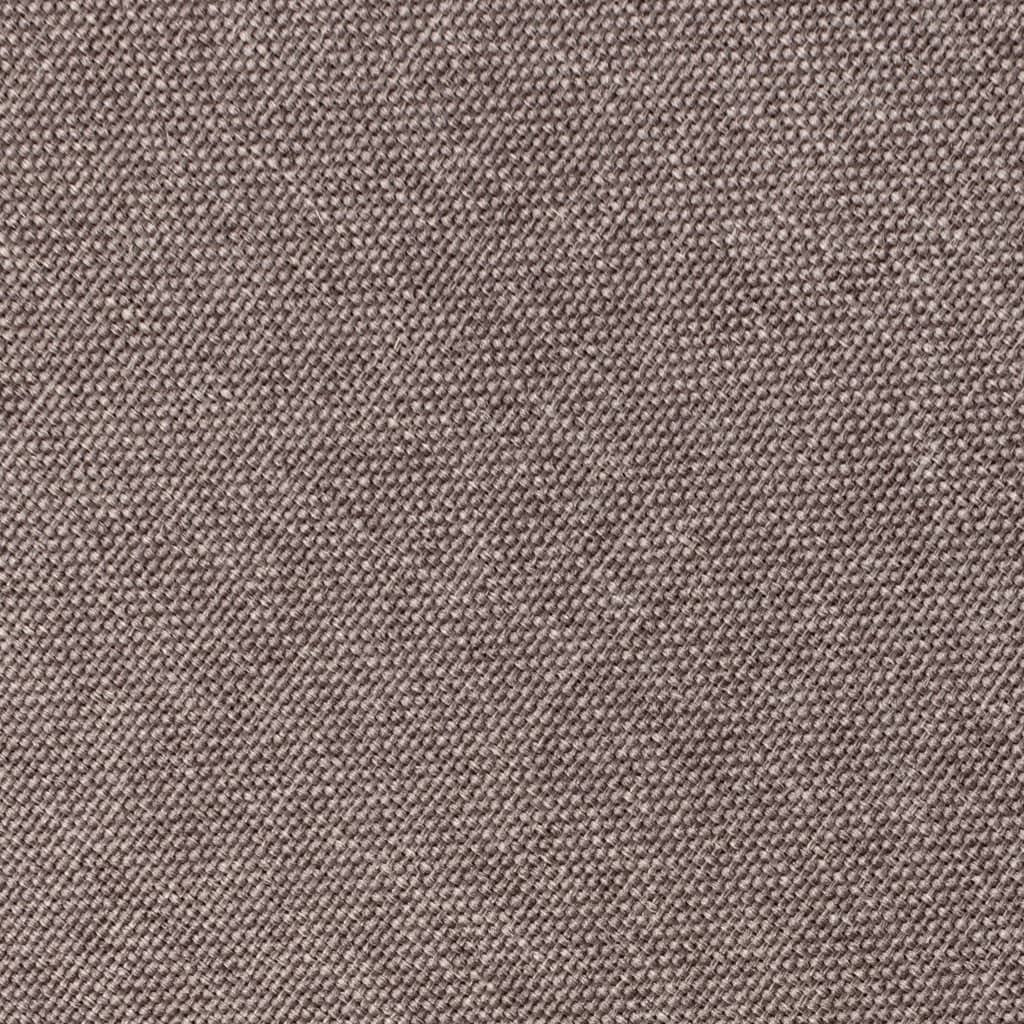 Jídelní židle 6 ks ohýbané dřevo a taupe textil