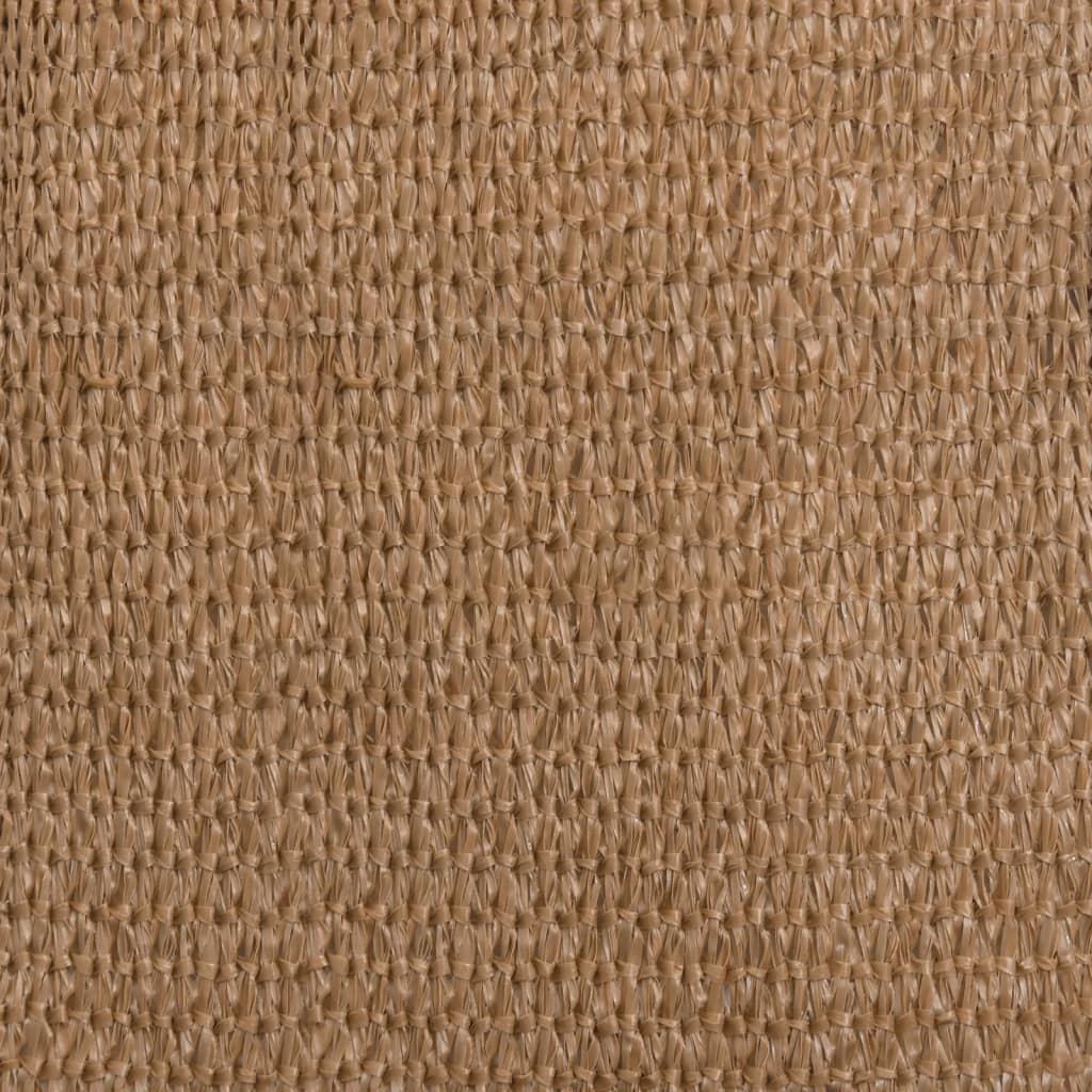 Stínící plachta 160 g/m² taupe 4,5 x 4,5 m HDPE