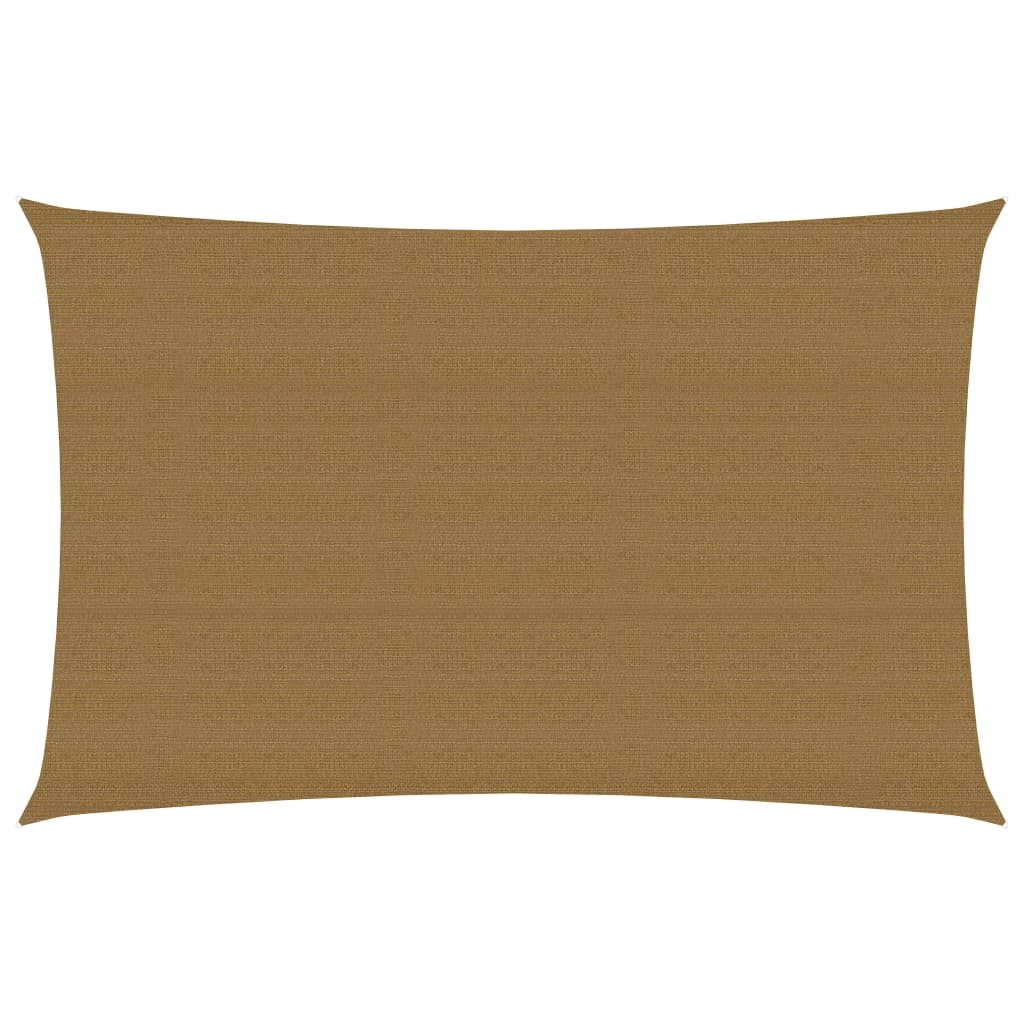 Plachta proti slunci 160 g/m² taupe 2 x 4 m HDPE