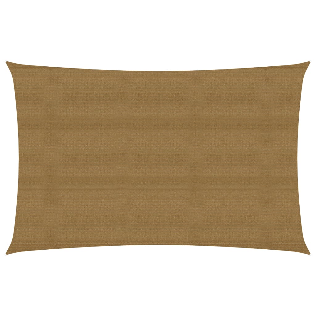 Stínicí plachta 160 g/m² taupe 5 x 7 m HDPE