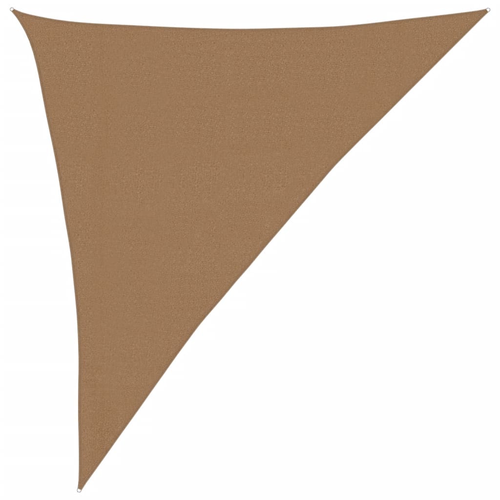 Stínící plachta 160 g/m² taupe 3 x 4 x 5 m HDPE