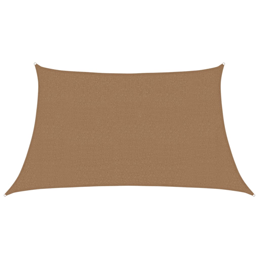 Stínící plachta 160 g/m² taupe 3/4 x 2 m HDPE