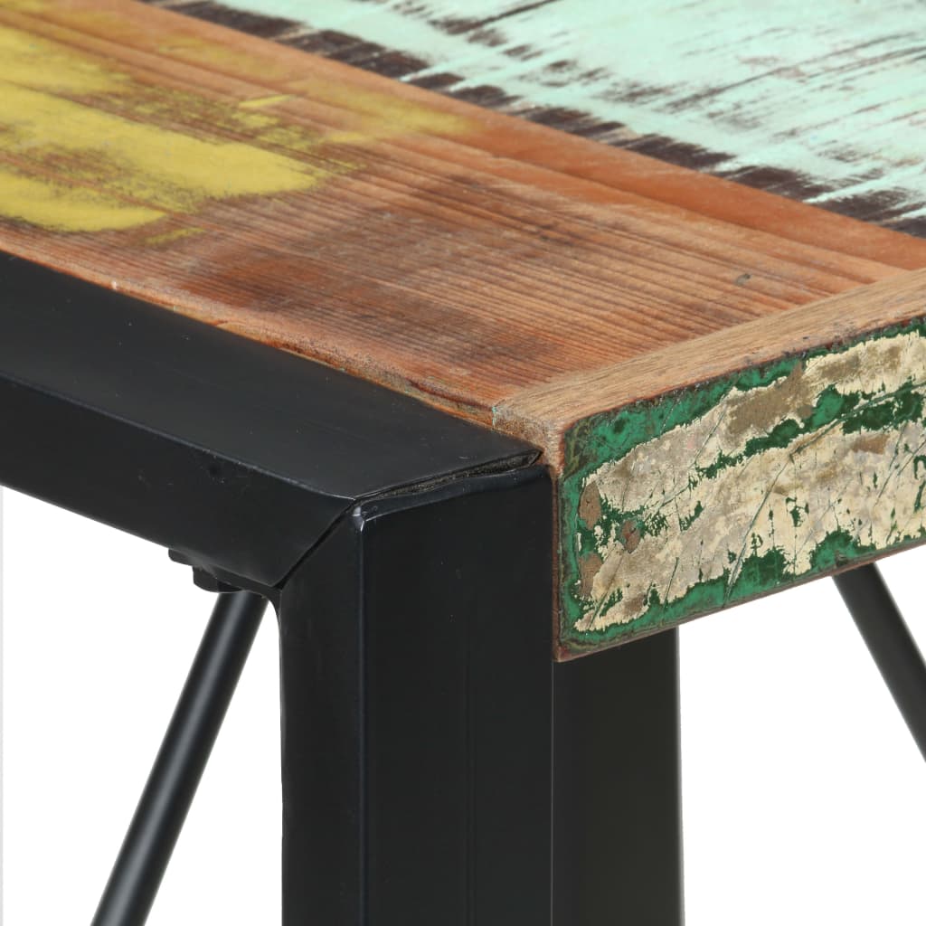 Jídelní stůl 80 x 80 x 75 cm masivní recyklované dřevo