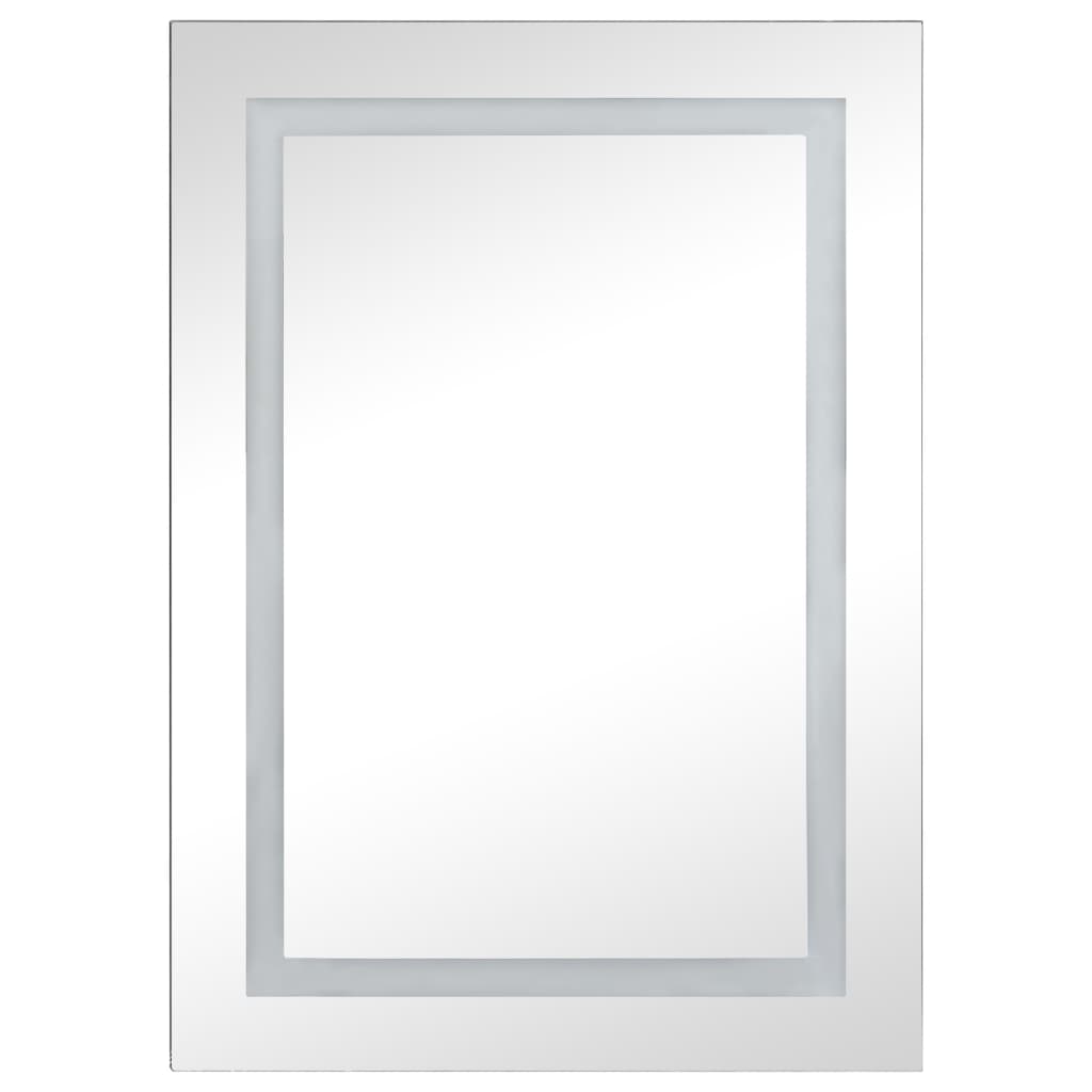 LED koupelnová skříňka se zrcadlem 50 x 13 x 70 cm