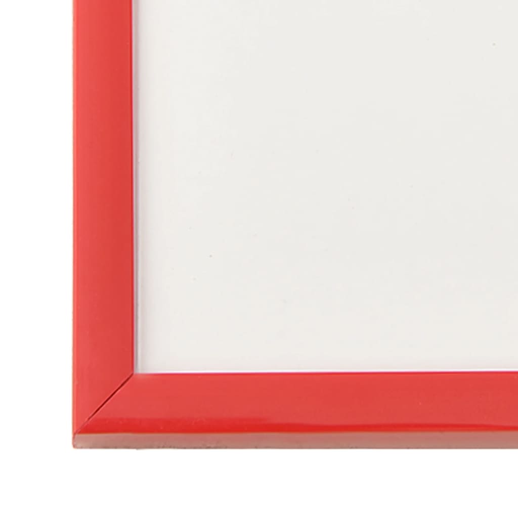 Fotorámečky koláž 5 ks na zeď nebo stůl červené 70 x 90 cm MDF