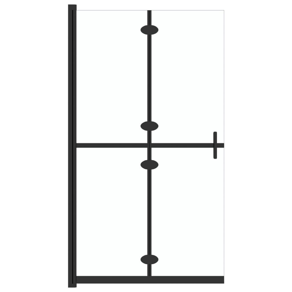 Skládací sprchová zástěna čiré ESG sklo 70 x 190 cm