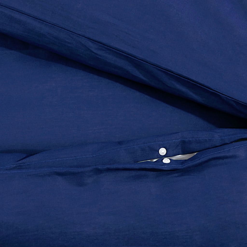 Sada ložního prádla námořnická modř 200x200cm lehké mikrovlákno
