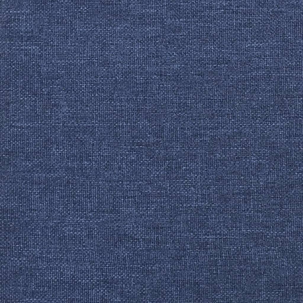 Podnožka modrá 45 x 29,5 x 35 cm textil