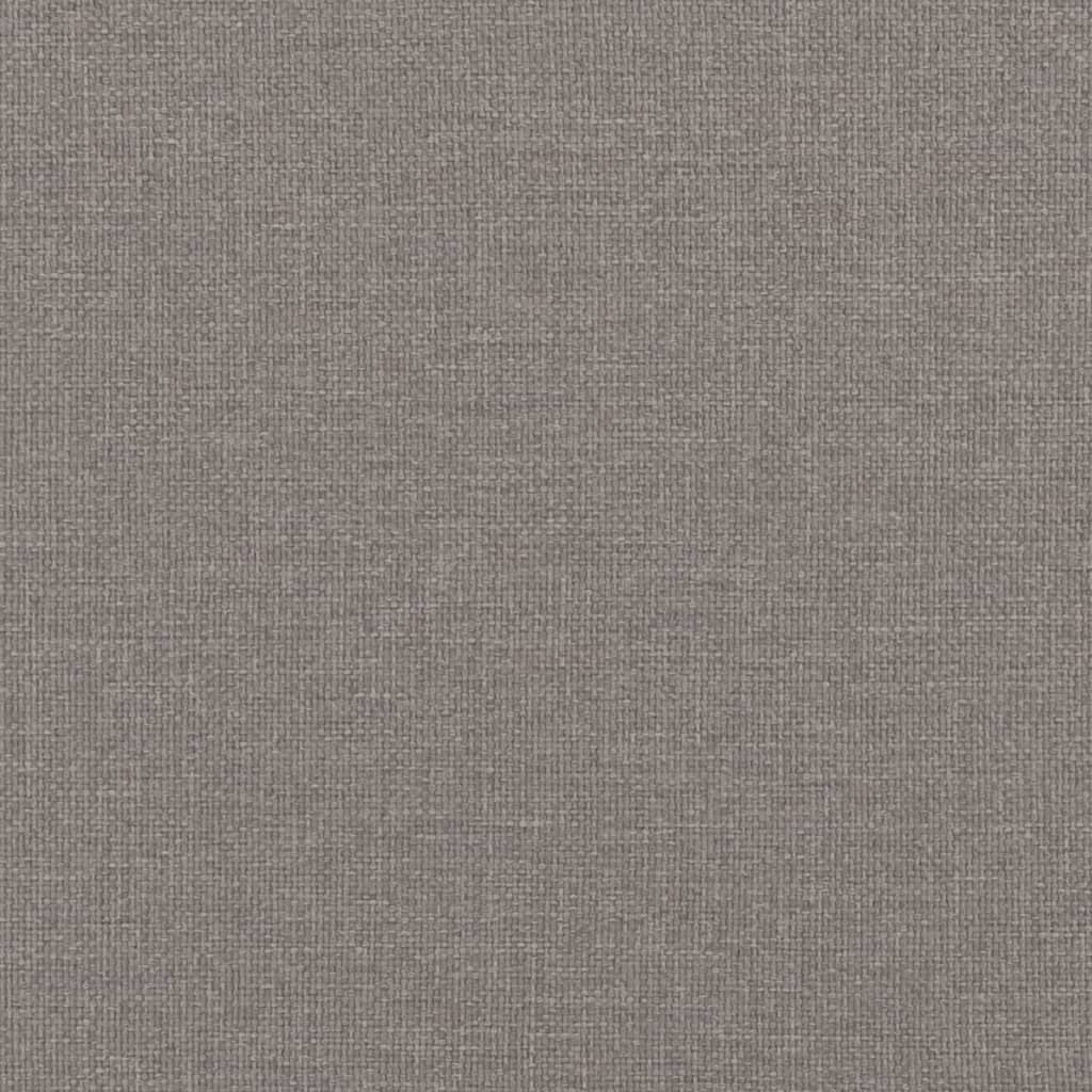 Polohovací křeslo taupe textil