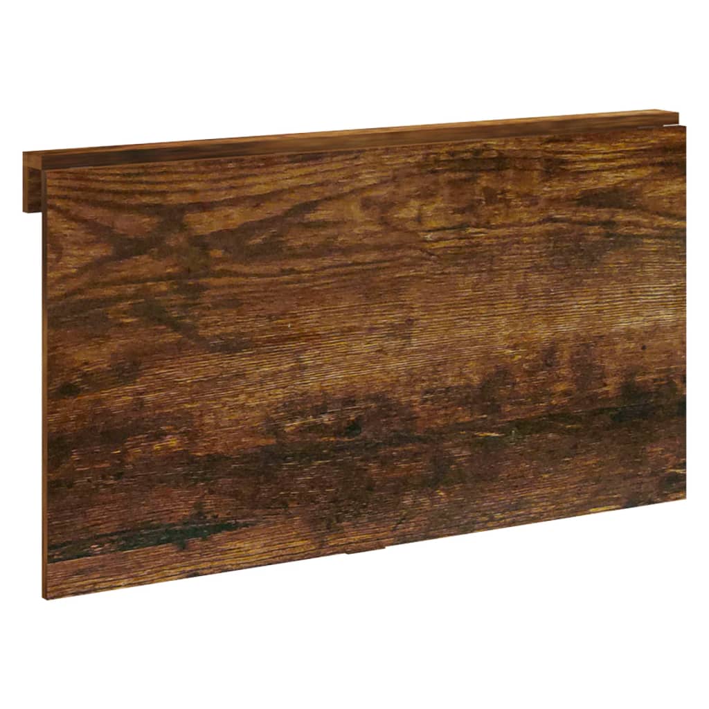 Nástěnný sklápěcí stůl kouřový dub 100x60x56cm kompozitní dřevo