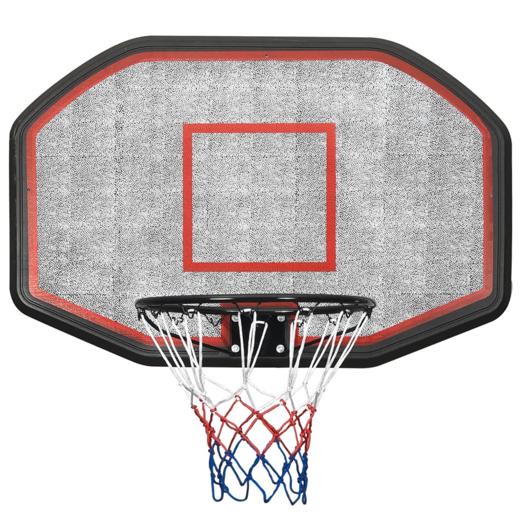 Basketbalový koš černý 109 x 71 x 3 cm polyethylen