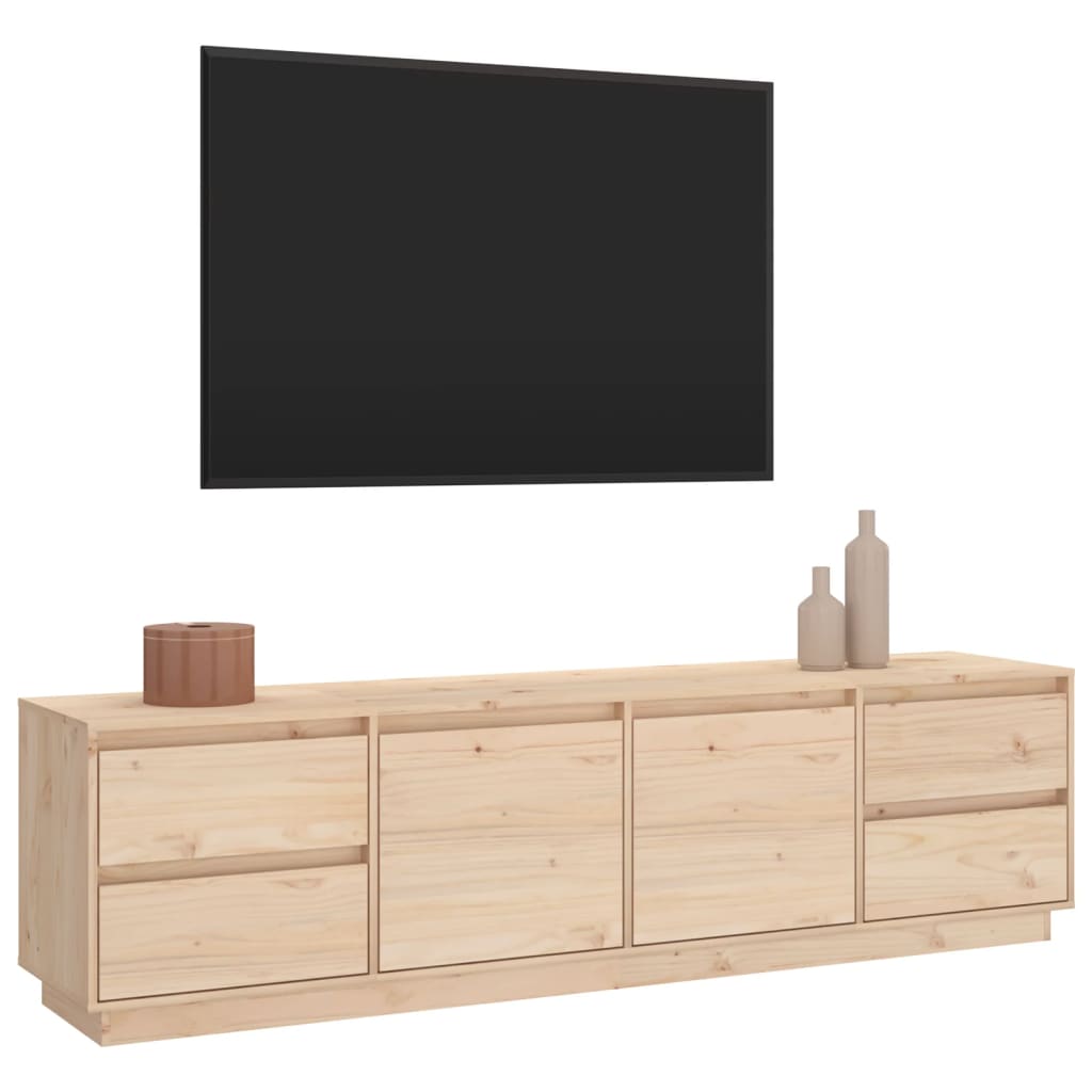 TV skříňka 176 x 37 x 47,5 cm masivní borové dřevo