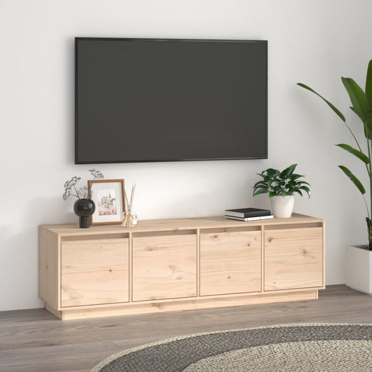 TV skříňka 156 x 37 x 45 cm masivní borové dřevo