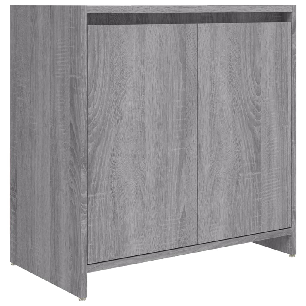 Koupelnová skříňka šedá sonoma 60 x 33 x 61 cm kompozitní dřevo