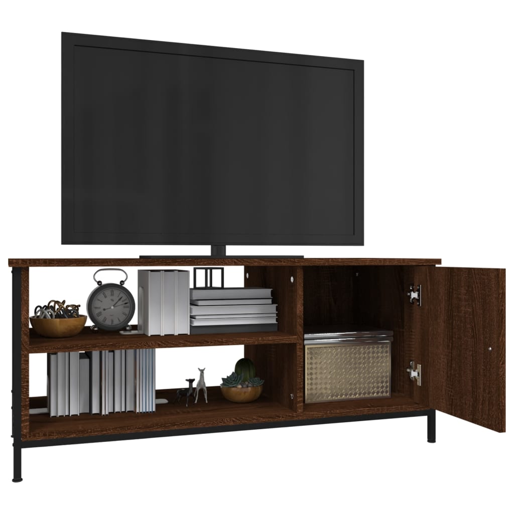 TV skříňka hnědý dub 100 x 40 x 45 cm kompozitní dřevo