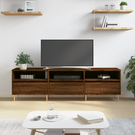 TV skříňka hnědý dub 150 x 30 x 44,5 cm kompozitní dřevo