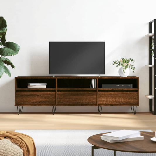 TV skříňka hnědý dub 150 x 30 x 44,5 cm kompozitní dřevo