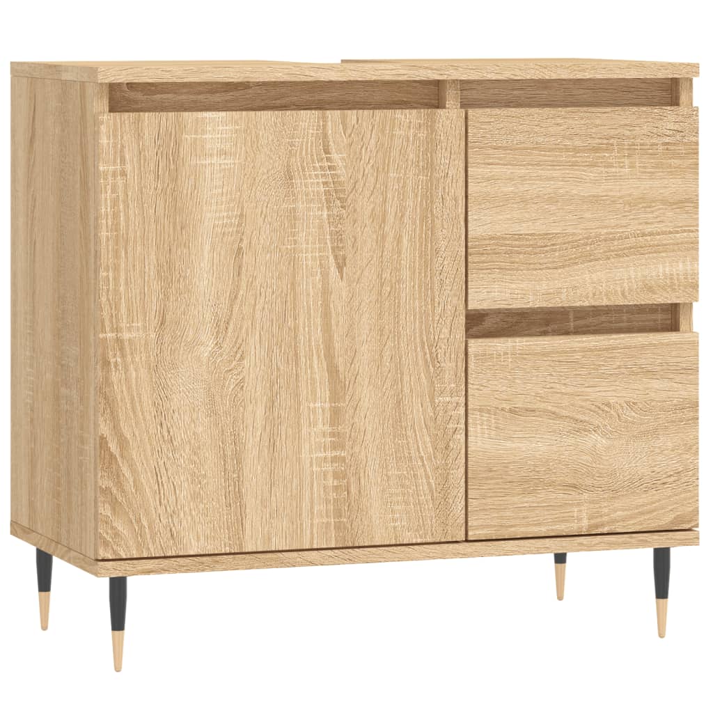 Koupelnová skříňka dub sonoma 65 x 33 x 60 cm kompozitní dřevo