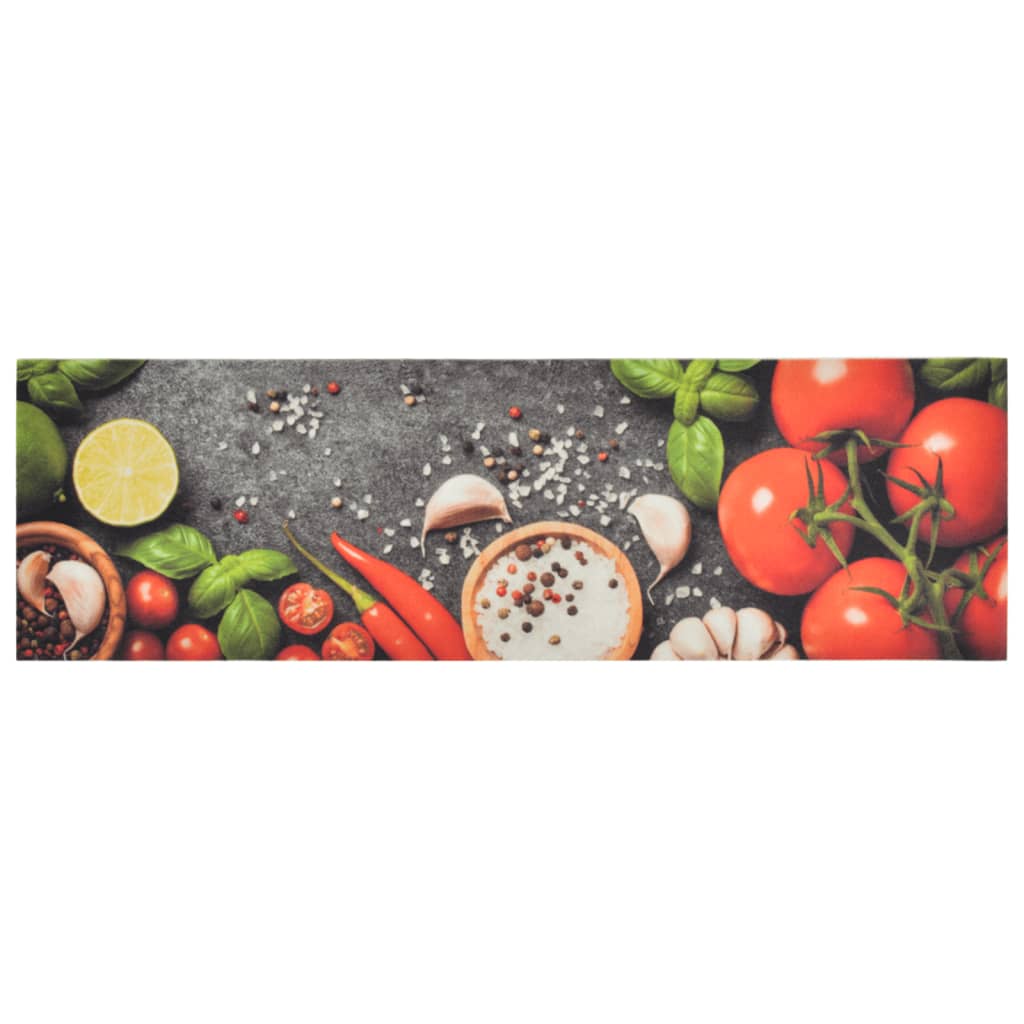 Kuchyňský koberec omyvatelný Zelenina 45 x 150 cm samet