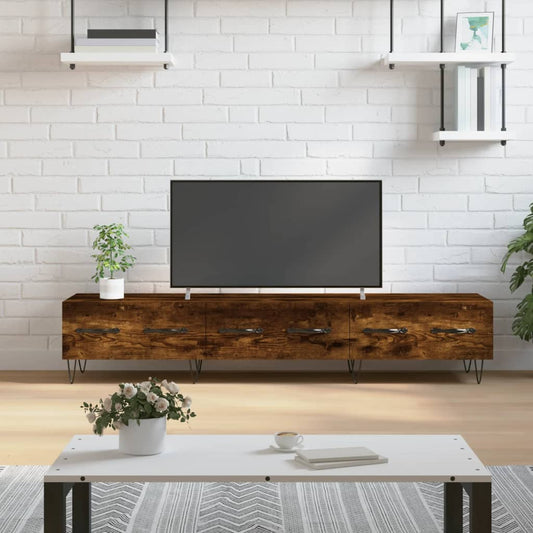 TV skříňka kouřový dub 150 x 36 x 30 cm kompozitní dřevo