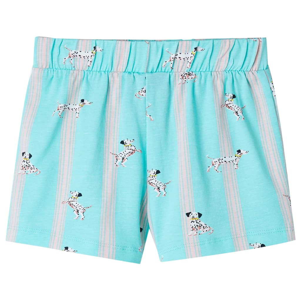 Dětské pyžamo s krátkým rukávem ecru 116