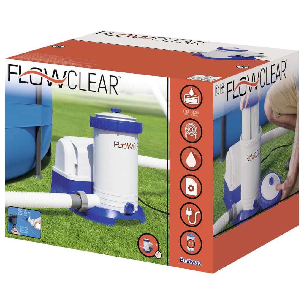 Bestway Bazénové filtrační čerpadlo Flowclear 9 463 l/h