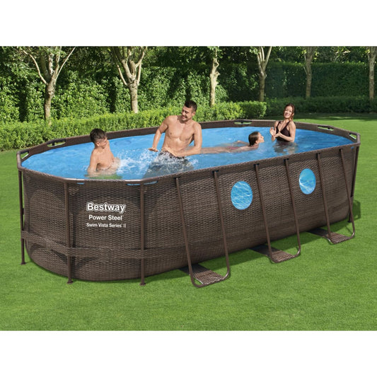 Bestway Bazénová sada Power Steel Swim Vista Series 549 x 274 x 122 cm