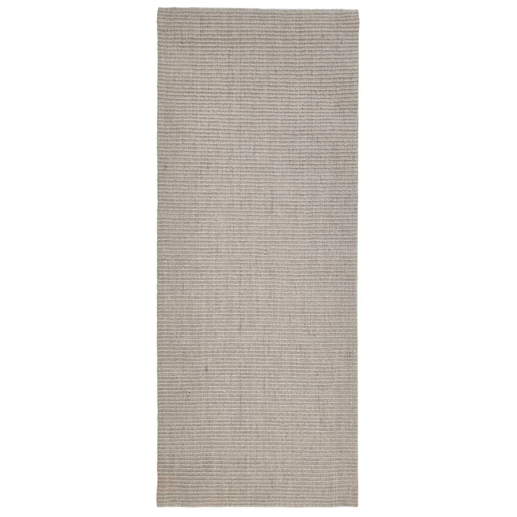 Sisalový koberec pro škrabací sloupek pískový 80 x 200 cm
