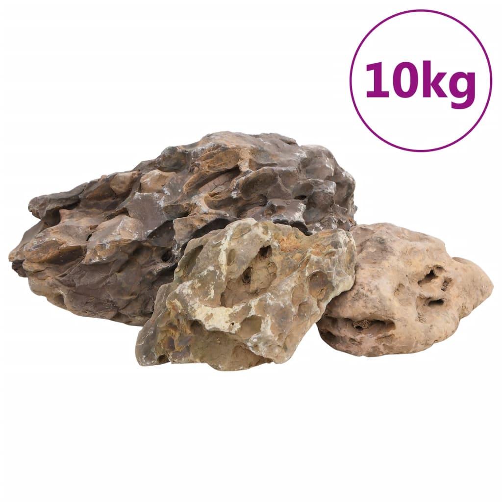 Dračí kameny 10 kg šedé 10–40 cm