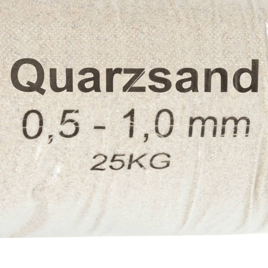 Filtrační písek 25 kg 0,5–1,0 mm