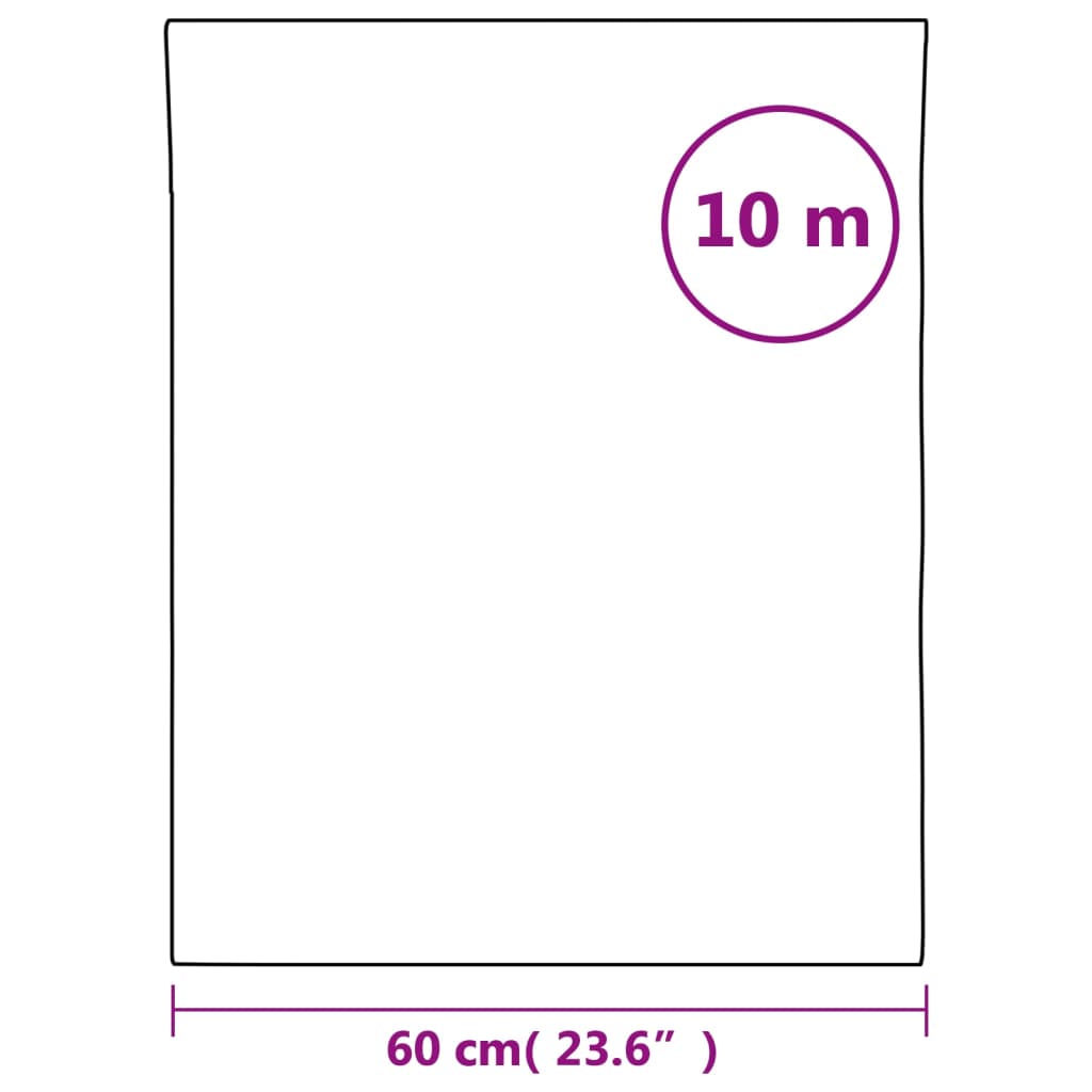 Okenní fólie statická matná průhledná šedá 60 x 1 000 cm PVC