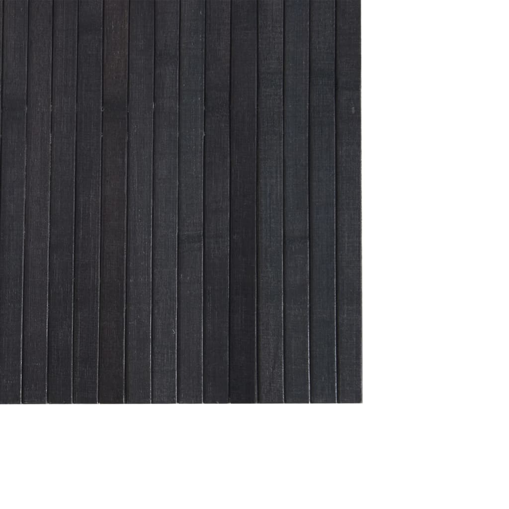 Paraván šedý 165 x 600 cm bambus