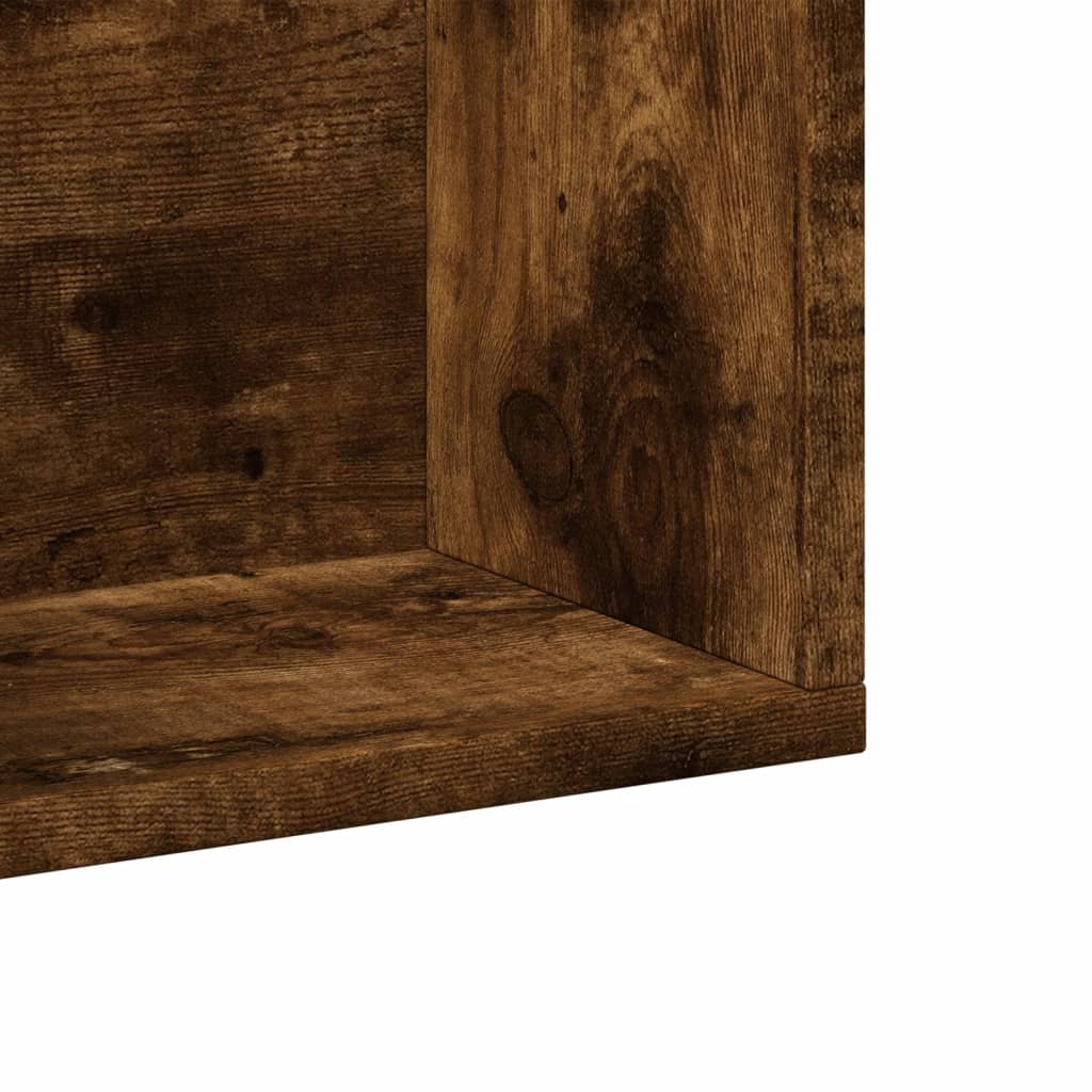 Nástěnná skříňka kouřový dub 99 x 18 x 16,5 cm kompozitní dřevo
