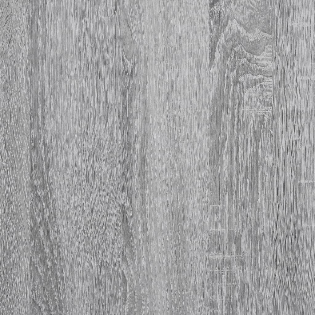 Nástěnná skříňka šedá sonoma 99 x 18 x 16,5 cm kompozitní dřevo