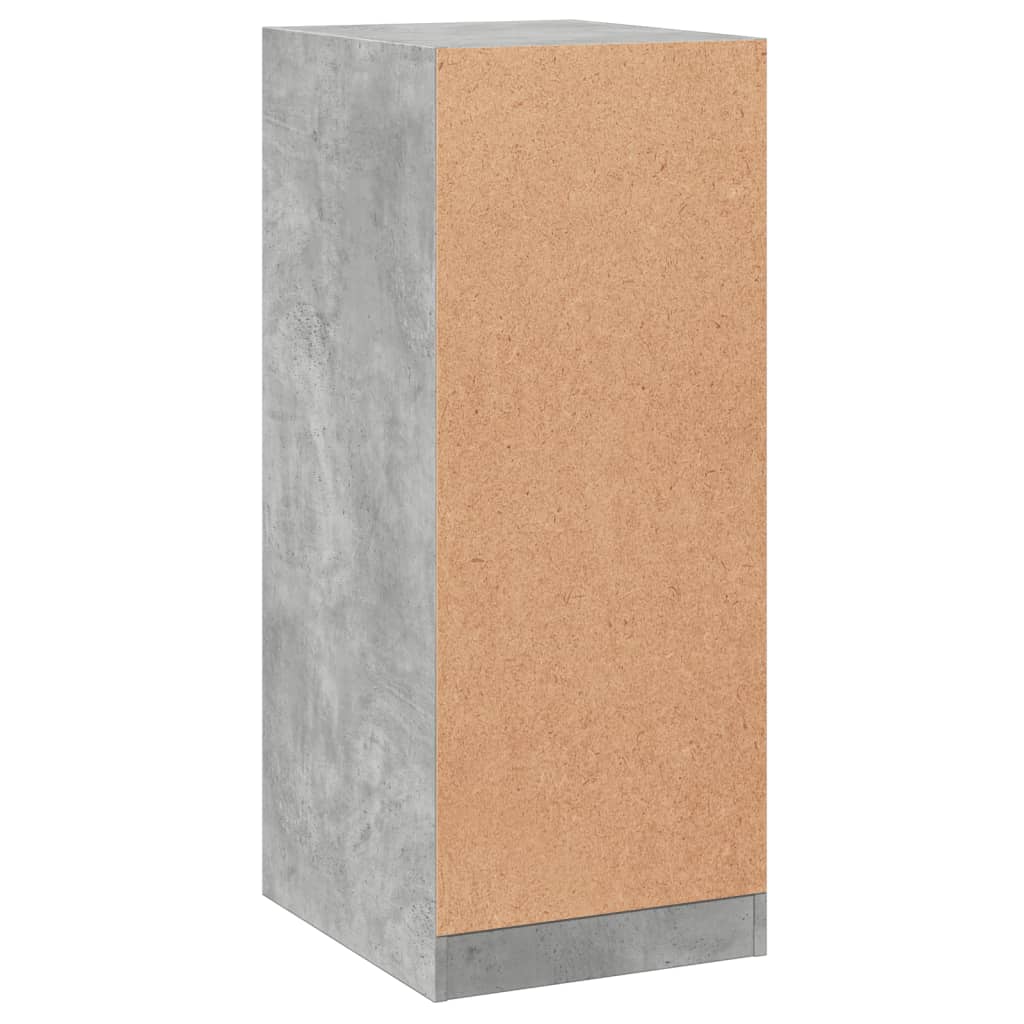 Šatní skříň betonově šedá 48 x 41 x 102 cm kompozitní dřevo