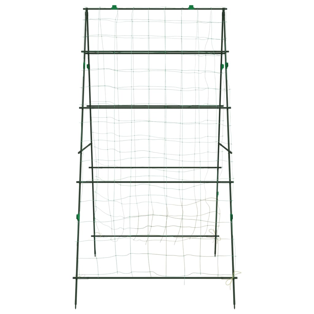 Zahradní treláž pro popínavé rostliny A rám 99x90x175,5 cm ocel