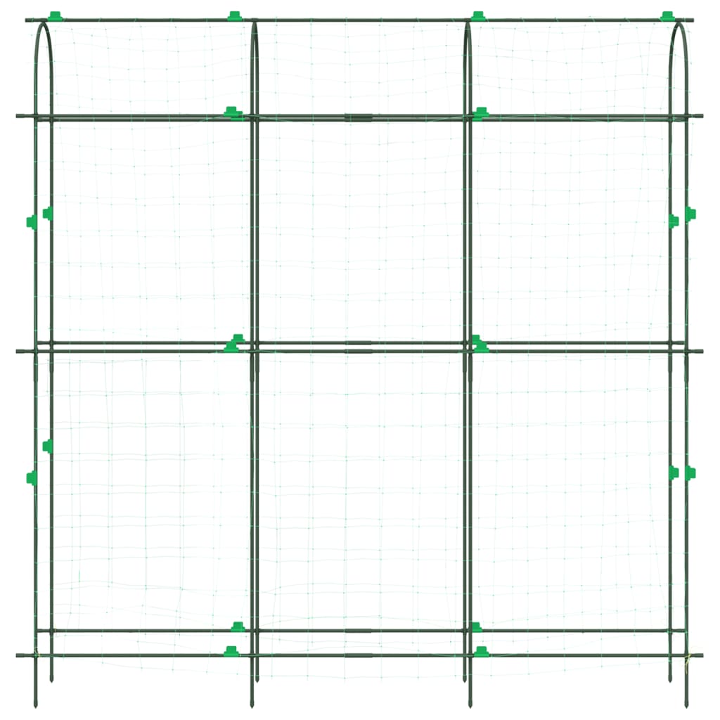 Zahradní treláž pro popínavé rostliny U rám 181x31x182,5cm ocel