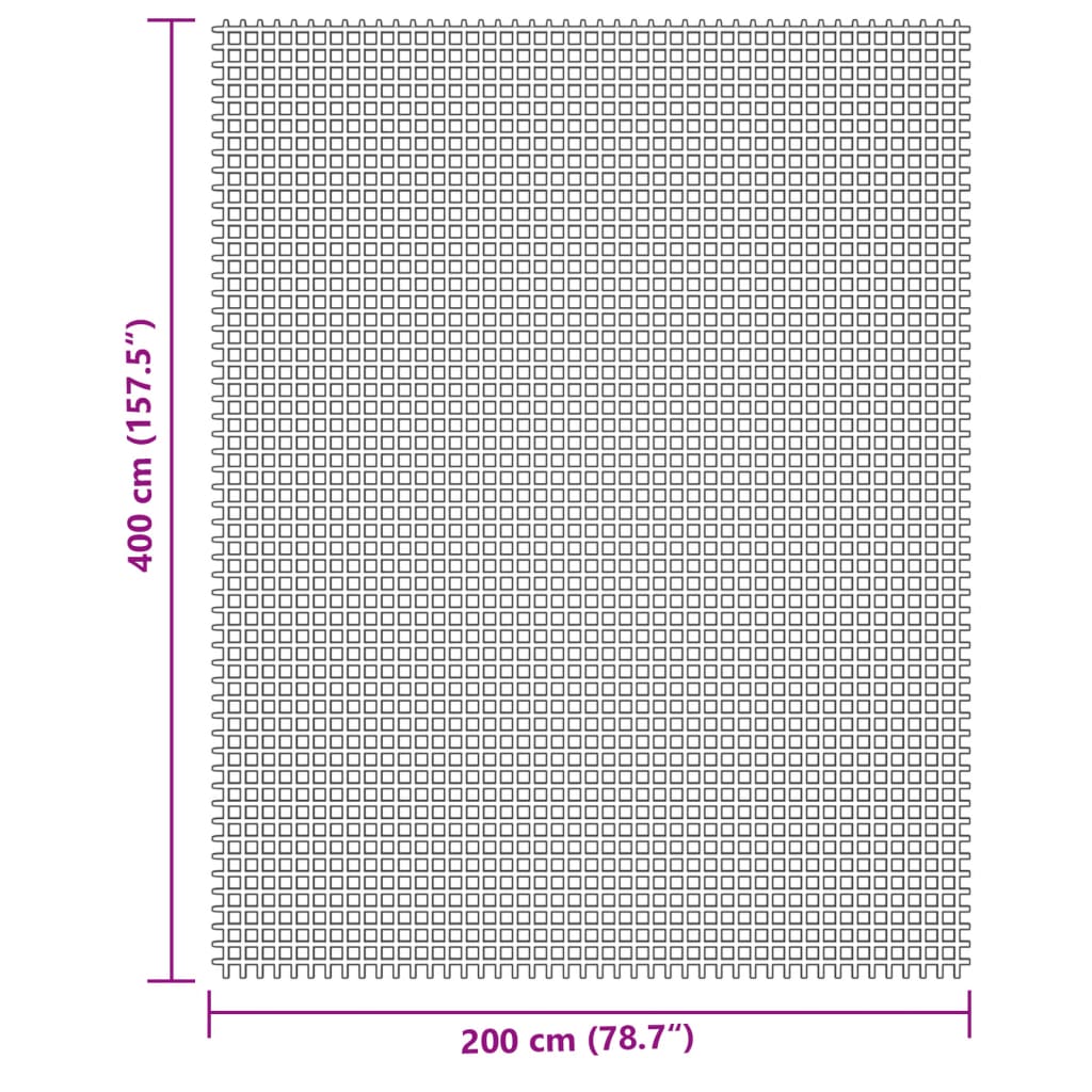 Koberec ke stanu světle šedý 4 x 2 m