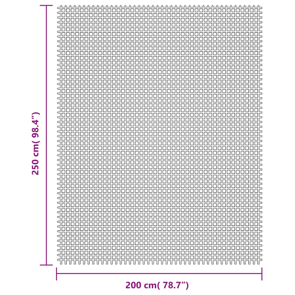 Koberec ke stanu světle šedý 2,5x2 m