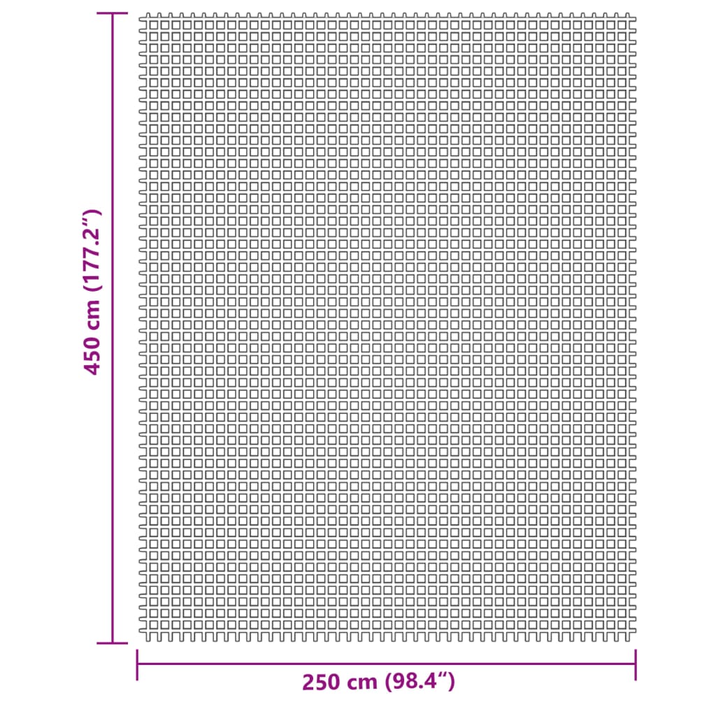 Koberec ke stanu světle šedý 4,5x2,5 m