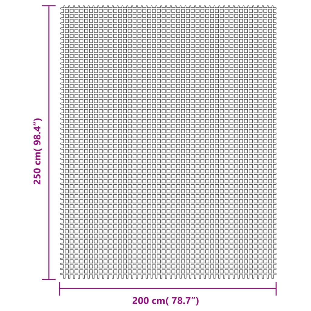 Koberec ke stanu krémový 2,5x2 m