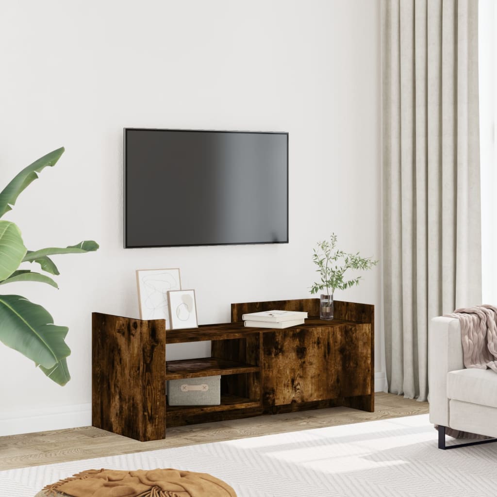 TV skříňka kouřový dub 100 x 35 x 40 cm kompozitní dřevo