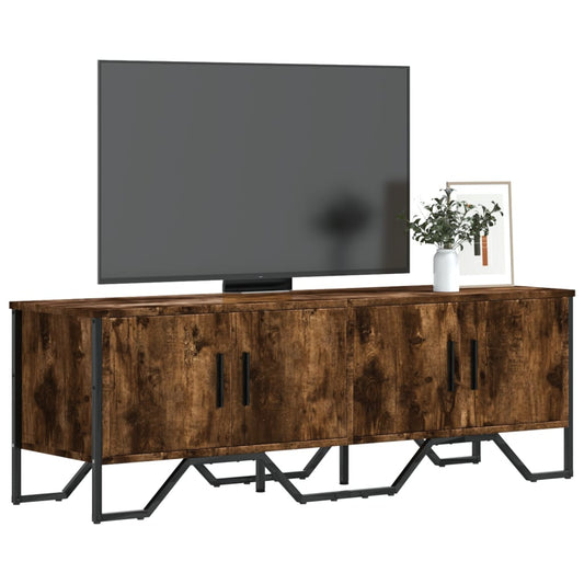 TV skříňka kouřový dub 122 x 34 x 41 cm kompozitní dřevo