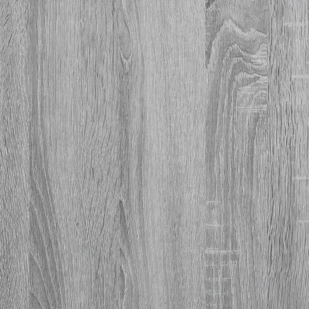 Highboard s dvířky šedý sonoma 68x37x142 cm kompozitní dřevo