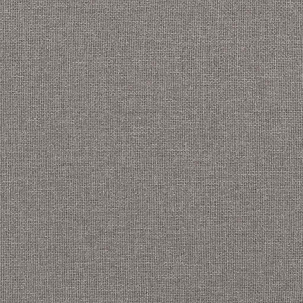 Polohovací křeslo taupe textil