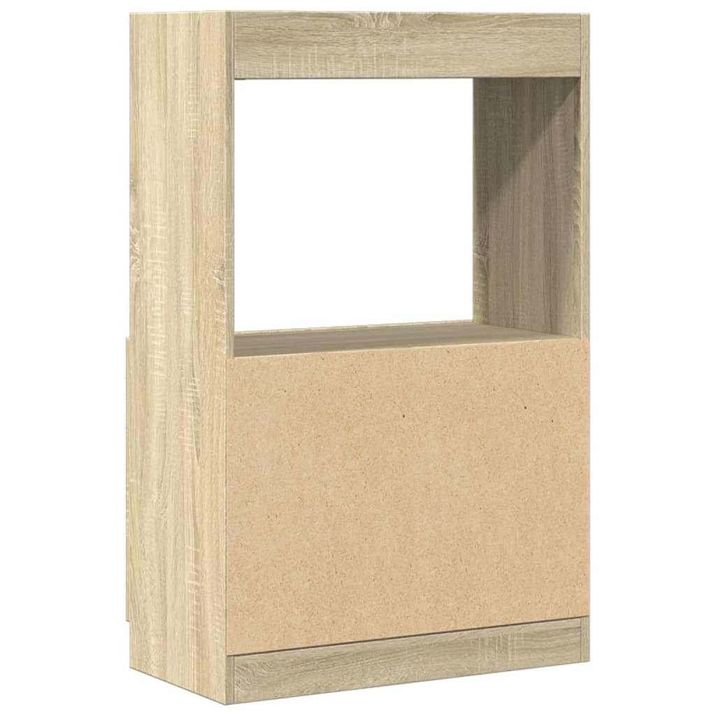 Skříň highboard dub sonoma 63 x 33 x 100 cm kompozitní dřevo